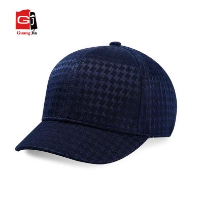 China COMMON Custom Short Brim Mens Baseball Hat High Quality Hat With Lining for sale