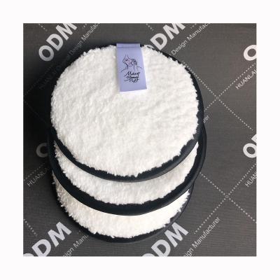 China High Quality Custom Reusable OEM Mcrofiber Makeup Remover Washable Face Pads for sale