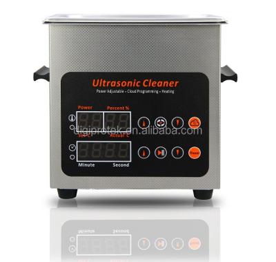 China Power Memory Heating Function Adjustable 8 Preset Palm Size For Jeweler Or Dentist Stainless Steel Made 0.7L Ultrasonic Cleaner 0.7 for sale