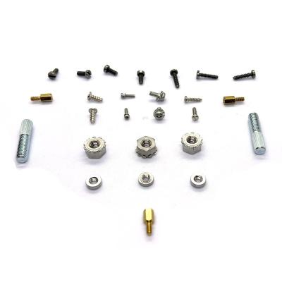 China Aluminum Metal Screw & Nut Parts Custom CNC Machined Service OEM ODM CNC Turning Milling Parts for sale