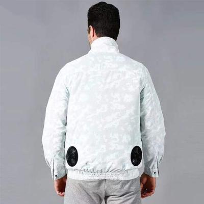 China Anti-wrinkle Jacket Cooling Fan For Summer Air Conditioned Clothes Sunscreen Jacket for sale