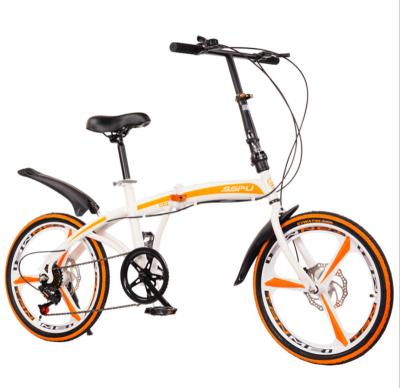 China Hot Selling Cheap 20 Inch 7 Speed ​​Aluminum Steel Frame Men Women Folding Bike Active Sports Bicycle for sale