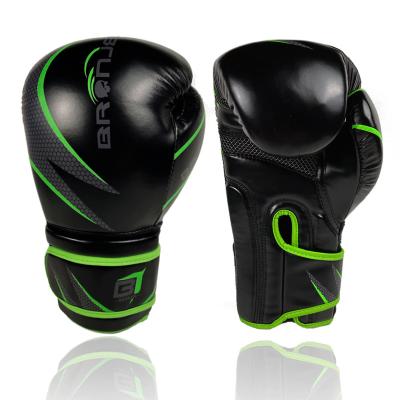 China Safety Boxing Gloves Printed Good Quality PU Muttahida Majlis-e-Amal Training Leather Boxing Gloves Winning Custom Logo for sale