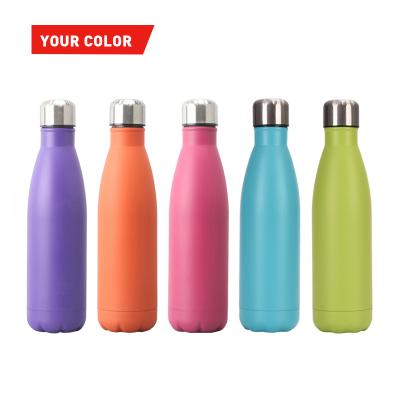 China Sustainable Custom Logo 17 Ounce Stainless Steel Water Bottle BPA Free Insulated Double Wall Flask for sale