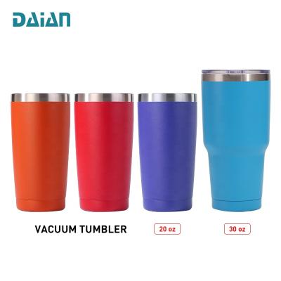 China Sustainable Classic Tumbler 20oz Insulated Vacuum Travel Tumbler With Customized Design for sale