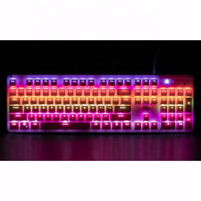 China Custom Gamer Mechanical Keyboard Colorful Numeric Keypad 104 Keys Numeric Keypad Mechanical Gaming Keyboard for sale