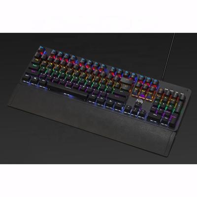 China 2020 Mechanical Numeric Keypad Gaming Keyboard USB Wired 104 Key Computer Office Desktop Keyboard for sale