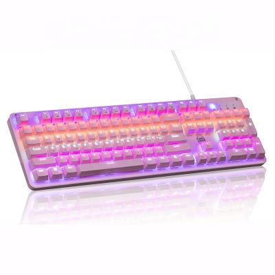 China High Quality 104 Numeric Keypad Keys Usb Wired Mechanical Keyboard PC Backlight Computer Keyboard Gaming Keyboard for sale