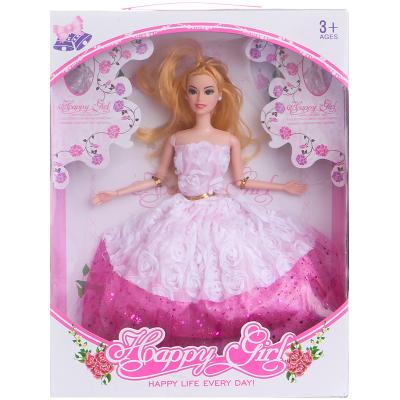 China Soft Toy 11.5 Inch Multi-Joined Wedding Dress Princess Doll for sale