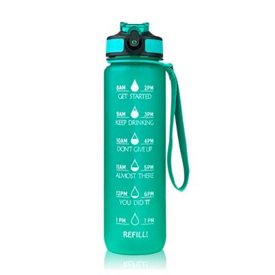 China Sustainable Leakproof Low Price 1L Bottle Sports Plastic Water Bottles With Custom Logo for sale