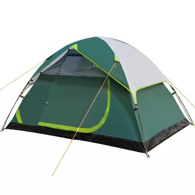 China Water Proof Double Layer 2 Person Camping Tents Family Outdoor Waterproof Camping Tent for sale