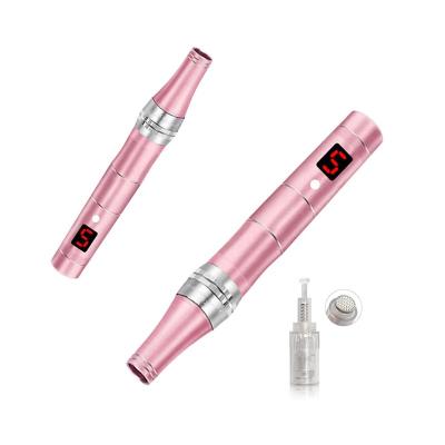 China Skin rejuvenation YanYi derma pen 5speed wireless adjustable microneedle electric derma pen for sale