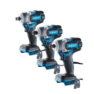 China Wood +drill 18V Holes China Impact Wrench Machine- Professional Cordless Wrench 18v Battery Wrench Impact à venda