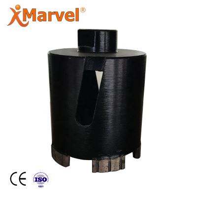 Cina Concrete height quality 68mm etc. 1 1/4-7 Thread 82mm Depth Dry Core Bit For Drilling Concrete Hole in vendita