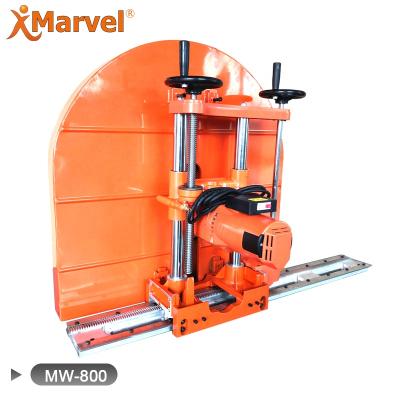 Cina Concrete saw MW-800 800MM good quality concrete brick wall chaser wall fluting machine wall cutter machine in vendita