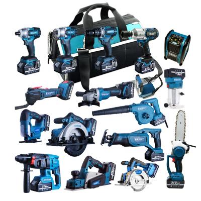 China New 20 volt 20v lithium wood cordless electric cordless brushless electric max ion +drill +drill combo kit à venda