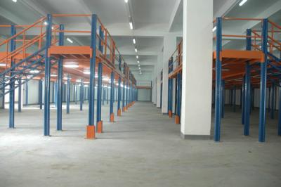 China Logistic Warehouse Mezzanine Racking System Multi-Tier Steel Platform for sale