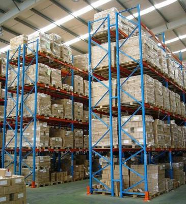 China spray paint rack shelving system with 500kg - 2000kg per Pallet for sale