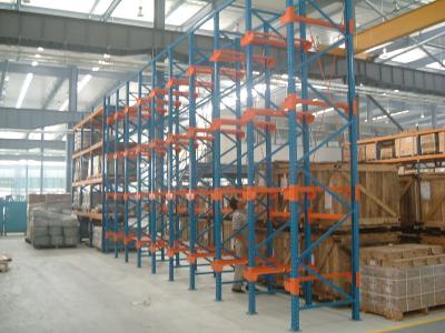 China selective Drive in storage rack systems , multi level shelving for carton flow for sale