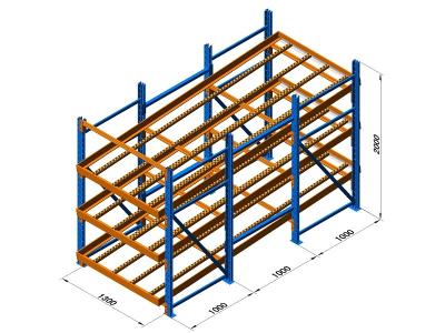 China Production assembly line Carton Flow Rack  for sale