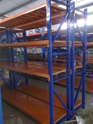 China Galvanized Logistic Stainless Steel Shelves Multi Level 150KG - 600KG With Spray Paint for sale