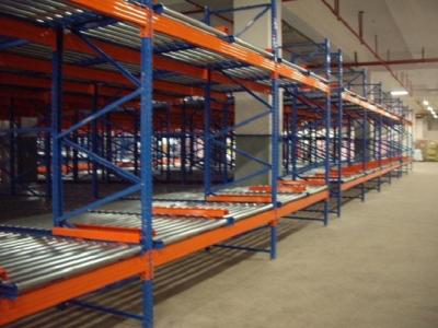 China Steel Heavy Duty Gravity Flow Racks 1000kg High Density Easy Installation for sale