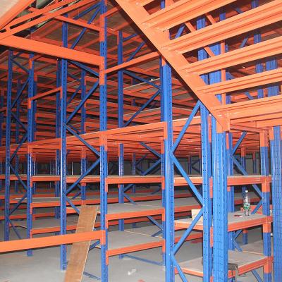 China Stahl-Racking-System Multi-Reihe des Mezzanin-Q235 für Lagerung zu verkaufen