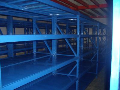 China Steel Auto Mezzanine Floor Blue / Orange Multi Layer With Cargo Stock 5000KG for sale