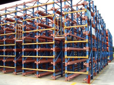 China Multi Layer Storage Rack Systems Heavy Duty With Double Entry for sale