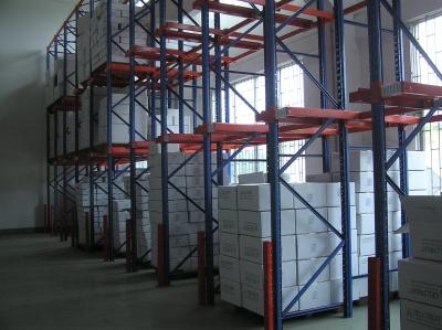 China Anti-Rust Corrosion Heavy Duty Pallet Racking System With 500kg - 2000kg Per Pallet for sale