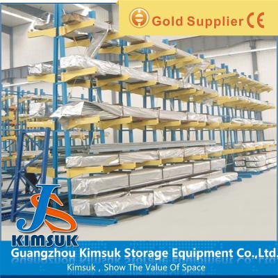 China Vertical Heavy Duty Cantilever Racking Systems Flexible Storage Racks for sale