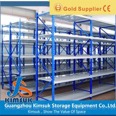 China Spraying Powder Coating Medium Duty Rack Cold Rolled Steel for sale