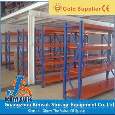 China Cold Rolled Storage Racking System Galvanized Powder Coating For Warehouse for sale