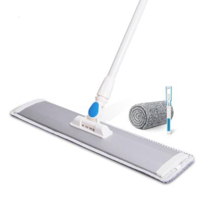 China BOOMJOY Viable E10 New Flat Mop 360 50cm Aluminum with Microfiber Fill Pad. for sale