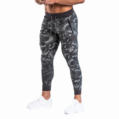 China Anti-Wrinkle Mens Casual Pants Fitness Bodybuilding Workout Sportswear Male Track Pants for sale