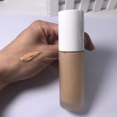 China Mineral Dark Foundation Skin Moisturizer Vegan Makeup Full Coverage Matte Private Label for sale