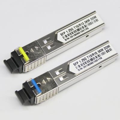 China Data Center Competitive Price Factory 10G BIDI Dual Fiber Optical Transceiver Media Converter SFP Module for sale