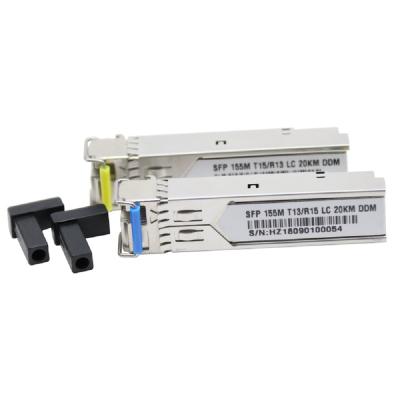 China FTTH Gpon OLT 1.25G SFP Transceiver Gigabit Duplex 1310nm 10km 20KM LC DDM SFP Module for sale