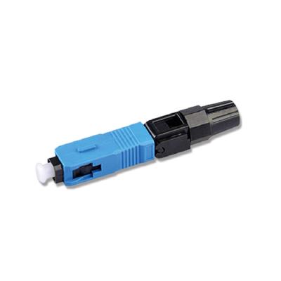 China Ftth APC UPC Fiber Optic Quick Connector Fast Connector for sale