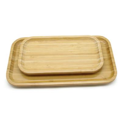 China High Quality Custom Smoking Bamboo Rolling Grinding Tray Weed Wholesale Tobacco Accessories Creative Natural Style Tobacco Weed 2020 Herb for sale