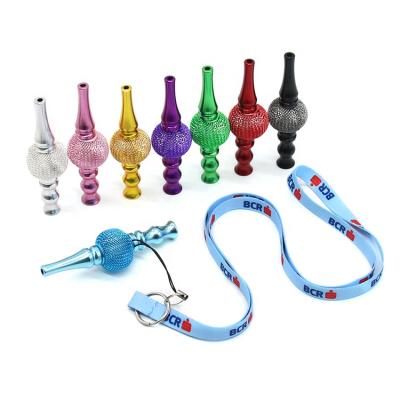 China Wholesale 2020 Creative Shisha Hookah Metal Jewelry Shisha Tool Gold Mouthtips Hookah Holder Portable Smoking Pendant for sale