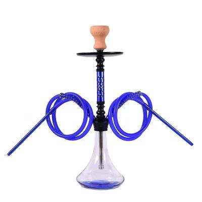 China Smooking Shisha Ready To Ship Full Germany Hot Selling Accessories Smoking Portable Hookah Set Shisha Glass Hookah for sale