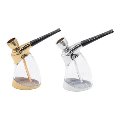 China Luxury Magic Type Water Pipe Accessories Glass Smoking Metal Lamp Water Pipes Smoking Herb Weed Tobacco for sale