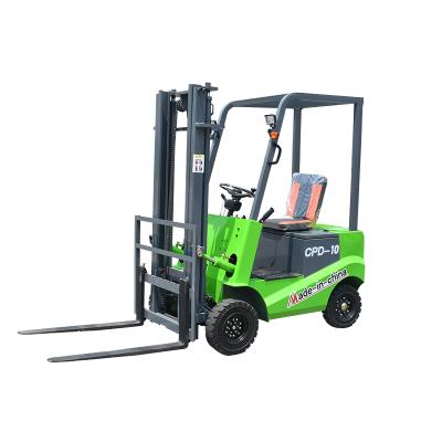 China Building Material Shops Cheap Hydraulic Electric Forklift Small Push Hand Price Electric Forklift Pallet for sale