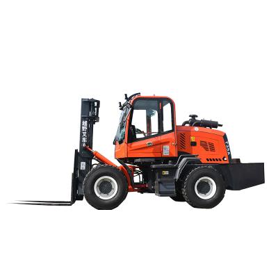 China Garment Shops Manufacturers Sell Cross-Country Forklifts Multifunctional For Cargo Transport Forklifts for sale