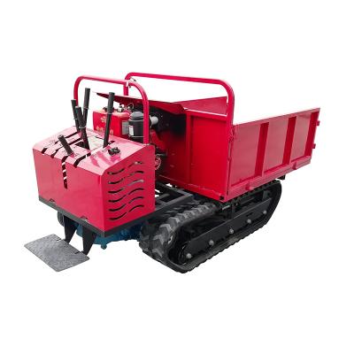 China Wholesale Price 1.2ton Mini Crawler Dumper Carrier Tracked Dumper Crawler < 4L for sale