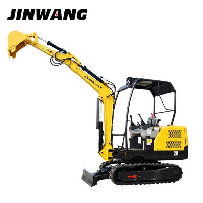 China 2 ton backhoe hot sale mini excavator with cheap price 0.06m3 for sale