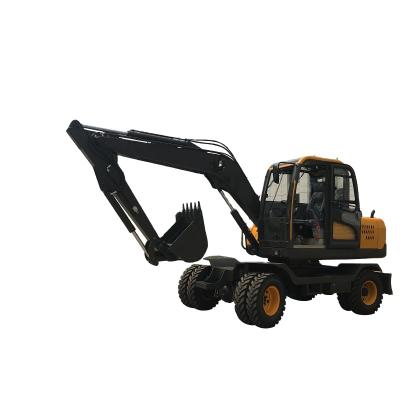 China Building Material Stores CE Approved 8 Ton Mini Bucket Wheel Digger Excavator Made In China for sale