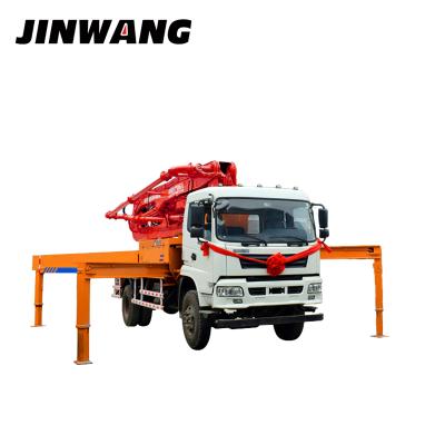 China Engineering Used 30m 34m 37m Mini Concrete Boom Pump Truck With CE Certification Dongfeng for sale