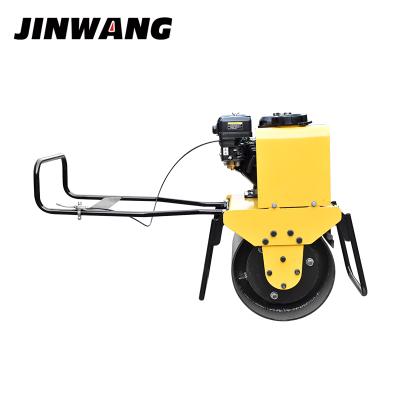 China CE Approved 450mm Single Wheel Manual Vibratory Road Roller Compactor HONDA GX160 for sale